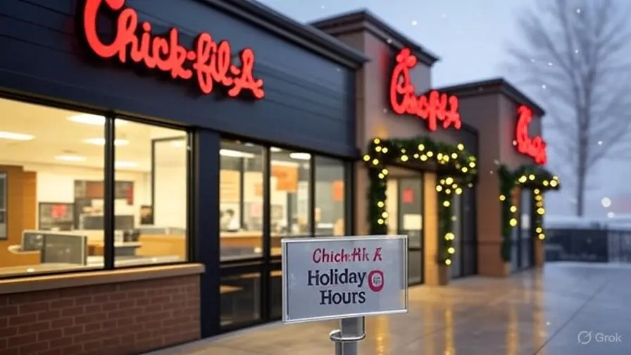 Chick fil A Holiday Hours