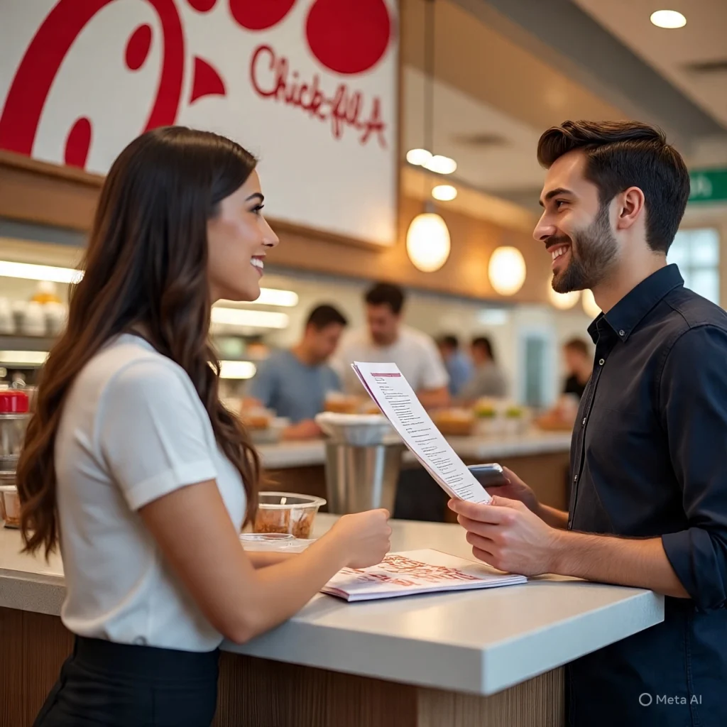 How to Order at Chick Fil A
